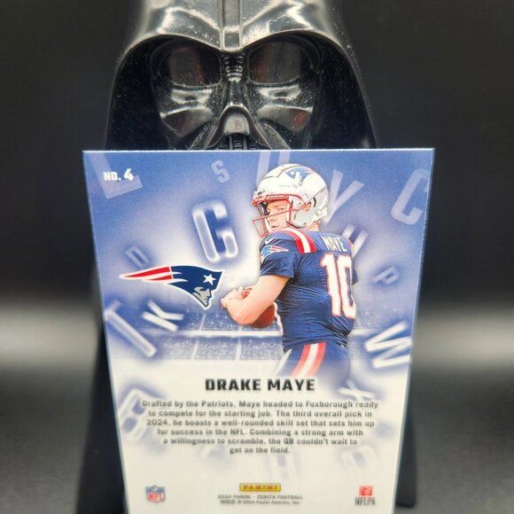 2024 Panini Zenith - A to Z Drake Maye #4 (RC) - Picture 5 of 6
